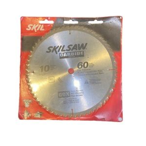 NEW-SEALED Skil Skilsaw Carbide Teeth 10" Saw Blade 60 Teeth Fine Crosscut